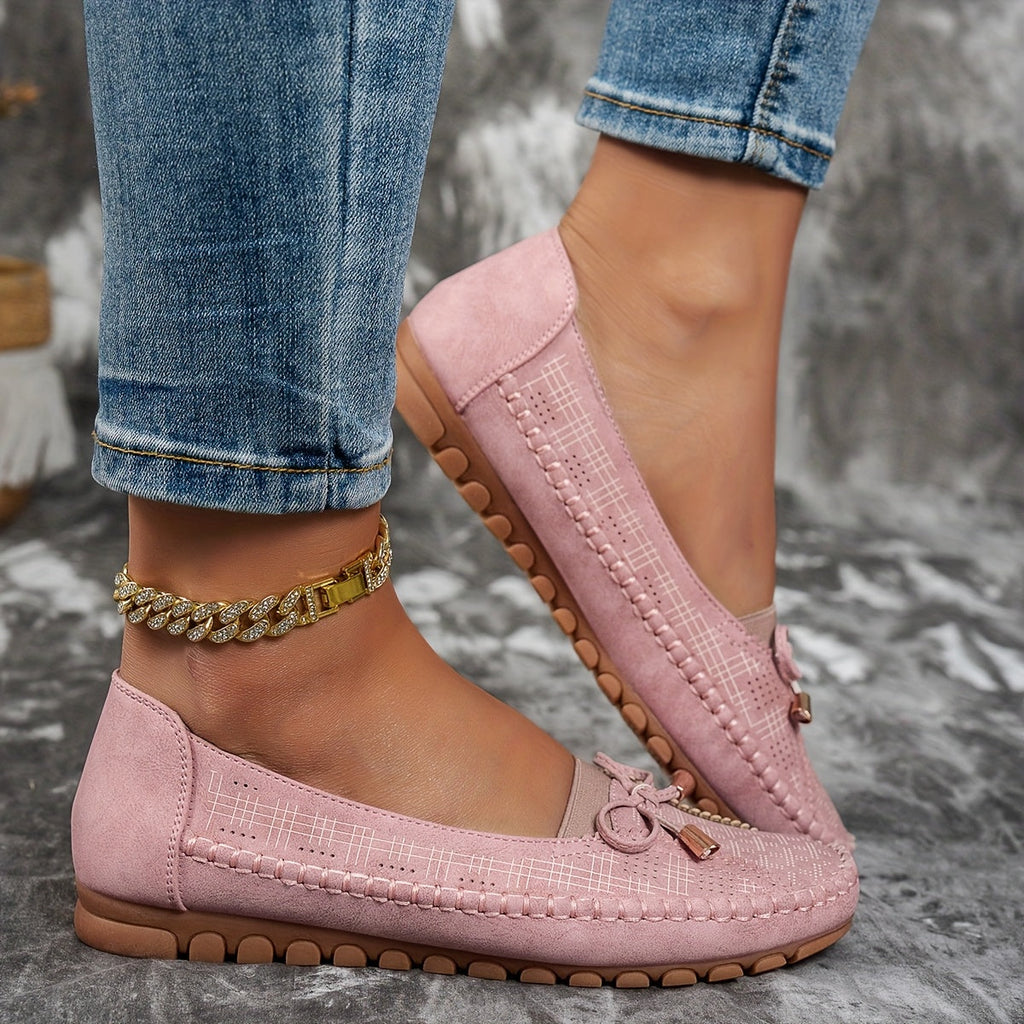 Weiche Komfort-Loafer mit zarter Schleife Sabine – Bild 6