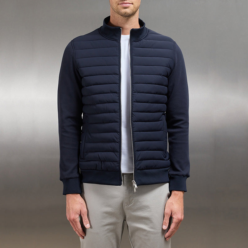 Herren Strickjacke mit Stehkragen Stefano – Bild 4
