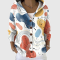Kapuzenstrickjacke – Weiss Modehaus