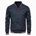 Elegante Stadtjacke Herren Ettore Blau – Weiss Modehaus