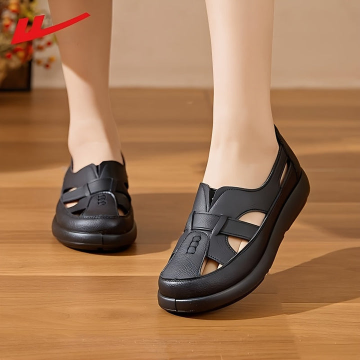 Stylische Sommer-Sandalen mit Plateau-Sohle Nina – Bild 10