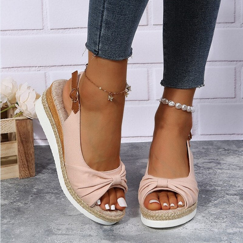 Orthopädische Peep-Toe Sandalen Candy – Bild 2