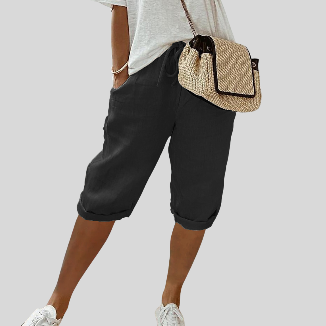 Elegante Fließende Shorts – Bild 2