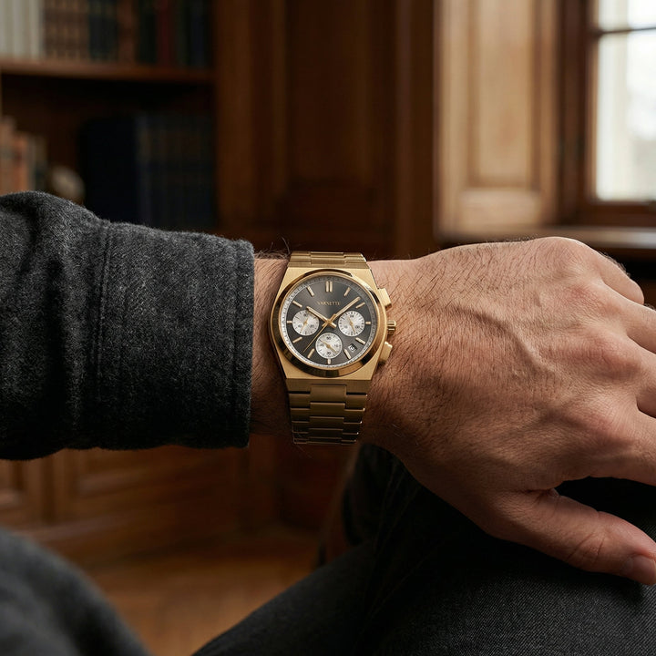 Urban™ | Zeitlose Quarzuhr mit Edelstahlarmband