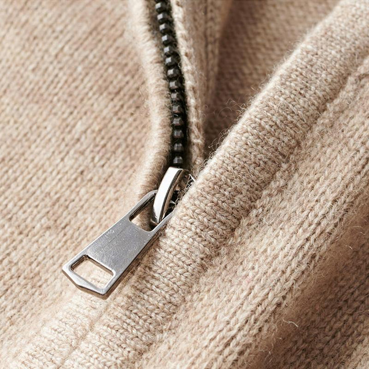 Herrenpullover mit Reißverschluss Arnaldo – Bild 11