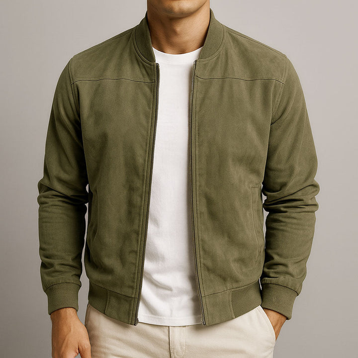 Handgefertigte Wildlederjacke Herren Valerio – Bild 3