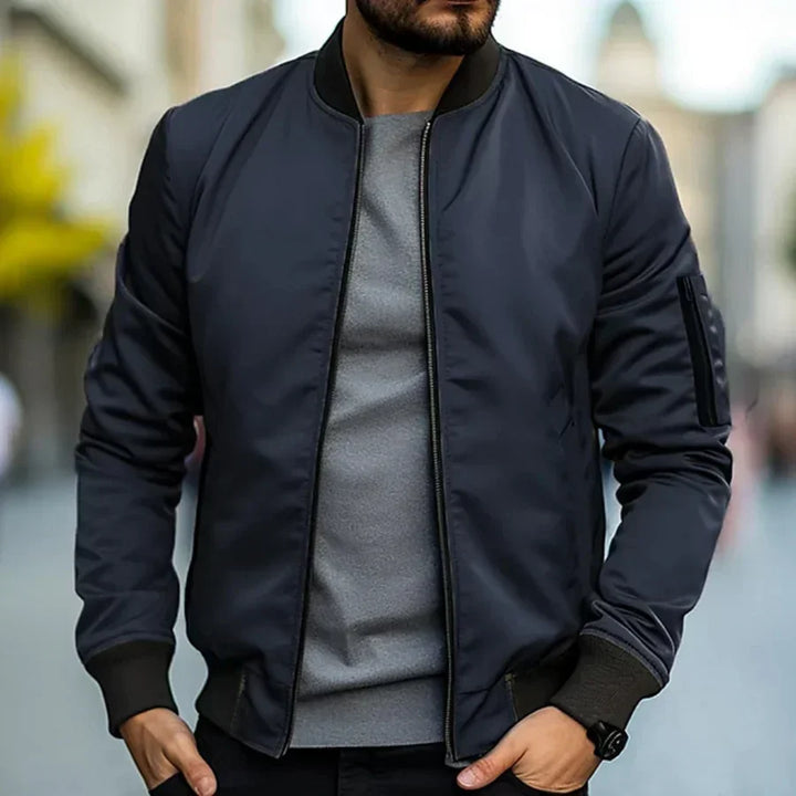 Klassischer Eleganter Bomber Herren Riccardo – Bild 3