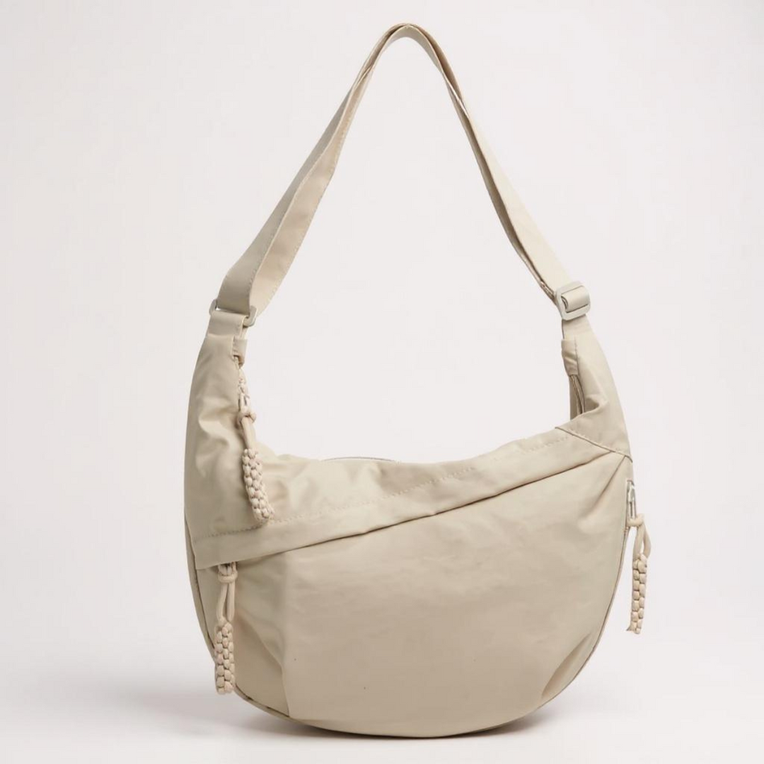 Schultertasche Beige Damen Elena – Weiss Modehaus