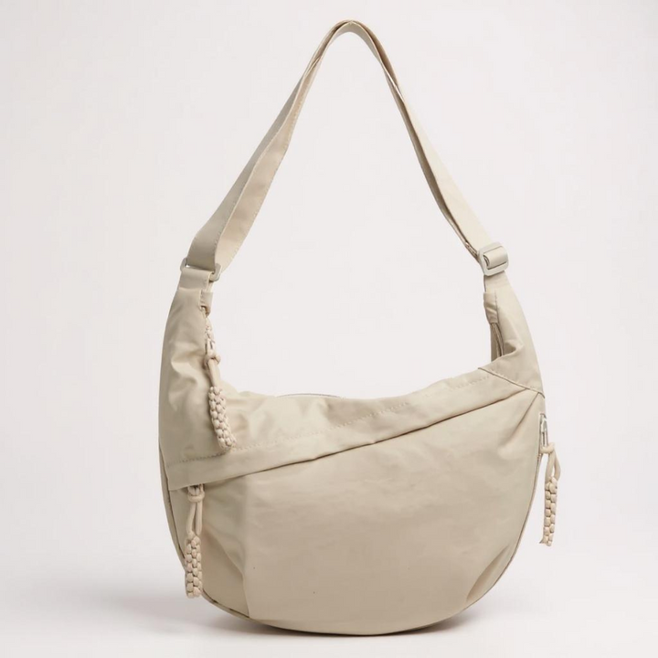 Schultertasche Beige Damen Elena – Weiss Modehaus