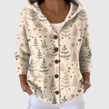 Hoodie-Cardigan aus Strick – Weiss Modehaus
