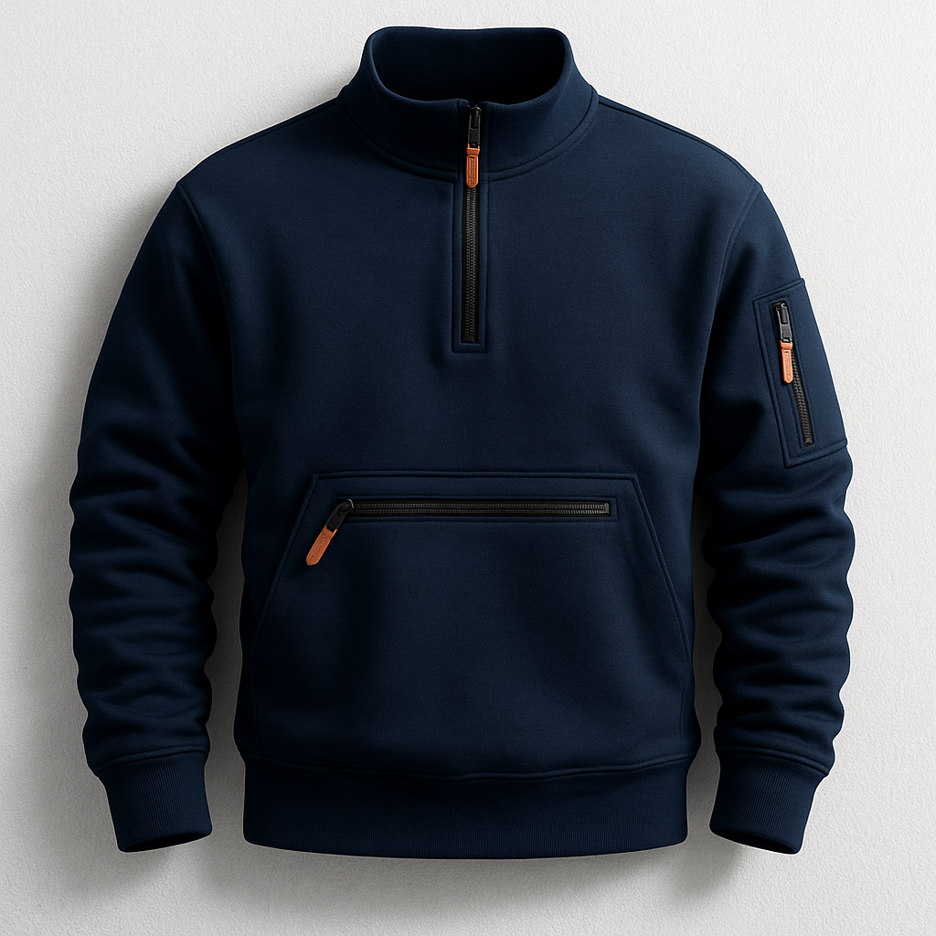 Warmes Fleece-Pullover Herren Bartolo – Bild 4