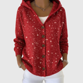 Cardigan mit Kapuze aus Strick – Weiss Modehaus