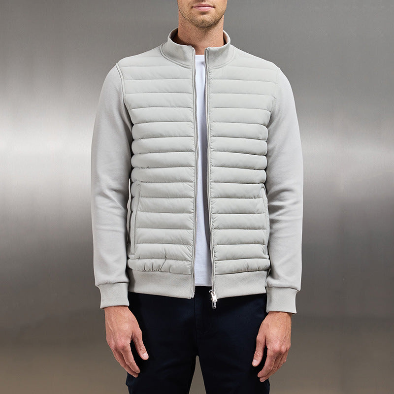 Herren Strickjacke mit Stehkragen Stefano – Bild 3
