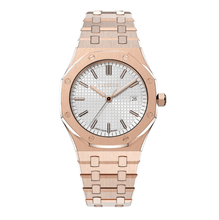 Aurel™ | Feine Quarzuhr mit Edelstahlarmband