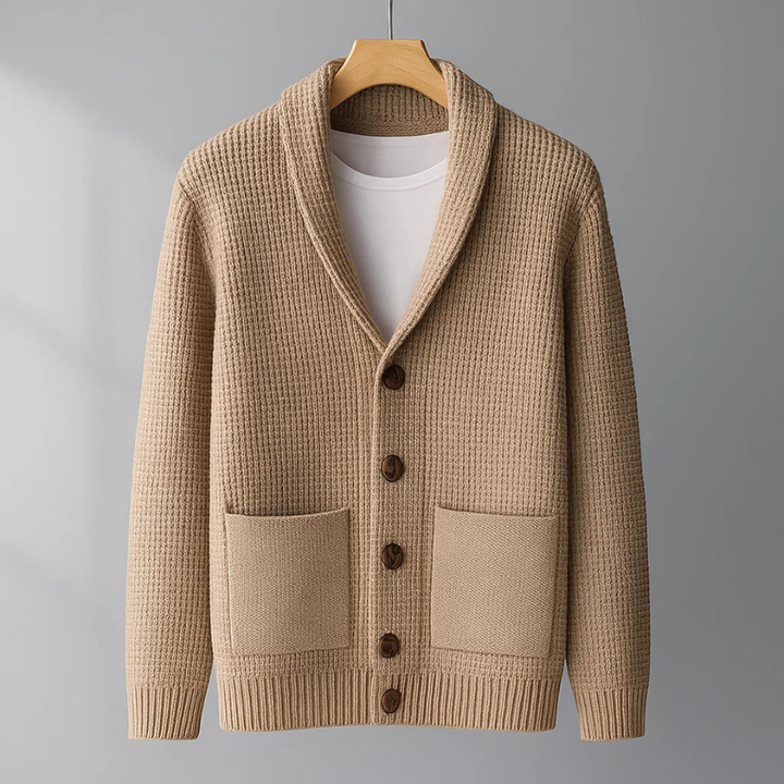 Luxuriöser Cashmere-Cardigan Herren Gualtiero – Bild 3