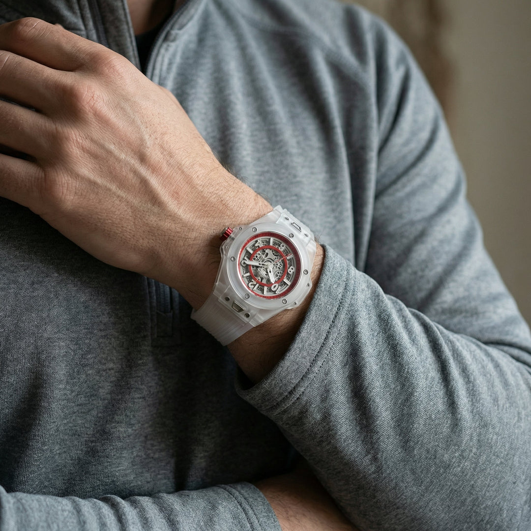 Julius™ | Schlichte Quarzuhr Edelstahl