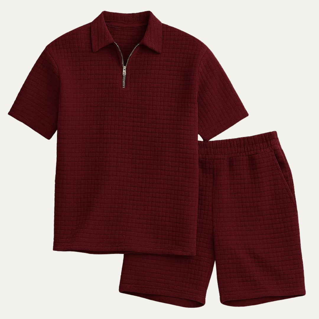 Nico™ | Leichtes Sommer-Set Polo & Shorts