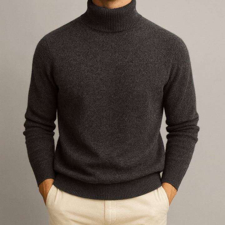 Herren Pullover mit Stehkragen Settimo – Bild 5