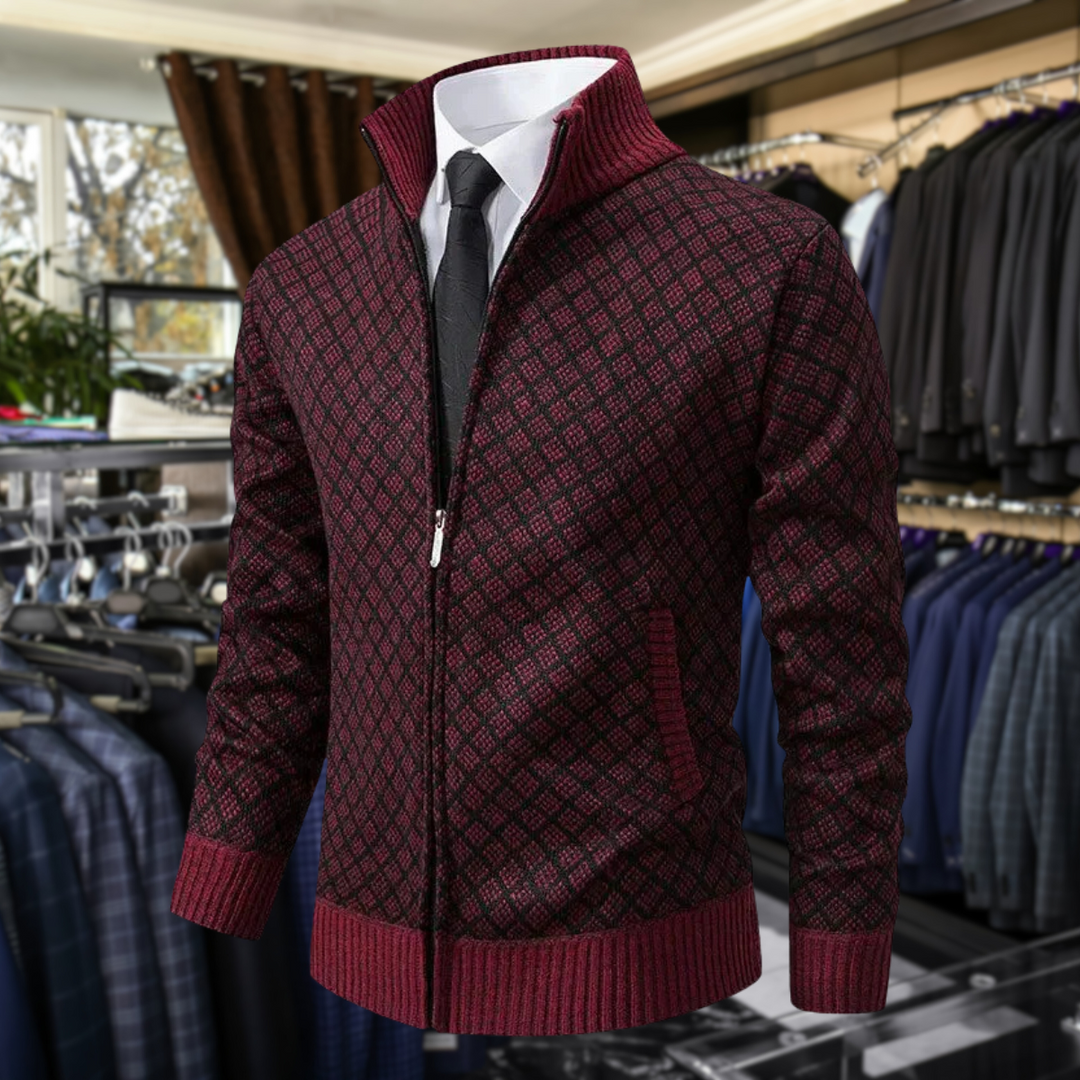 Premium Herren Gilet Weich Fernando – Bild 4