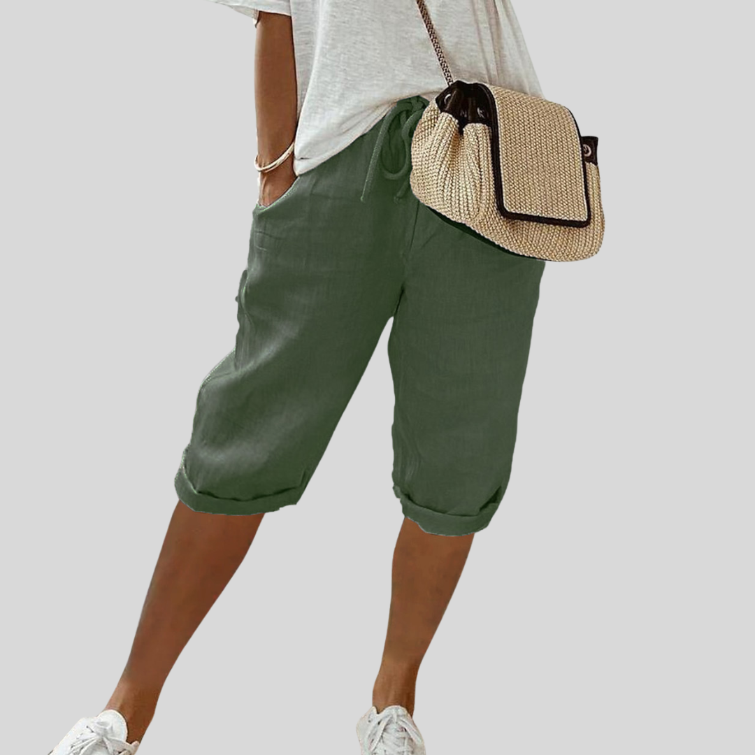 Elegante Fließende Shorts – Bild 3