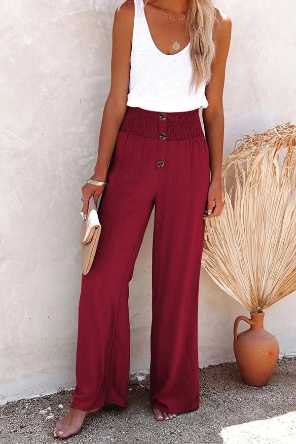Hohe Taille Entspannte Hose Riana – Bild 6