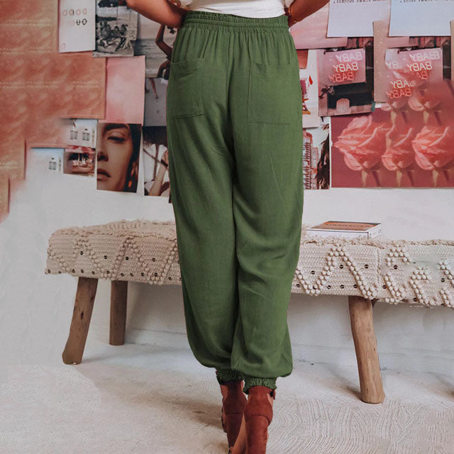 Elegante Jogginghosen mit Kordelzug Kaeli – Bild 16
