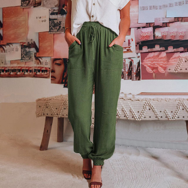 Elegante Jogginghosen mit Kordelzug Kaeli – Bild 14