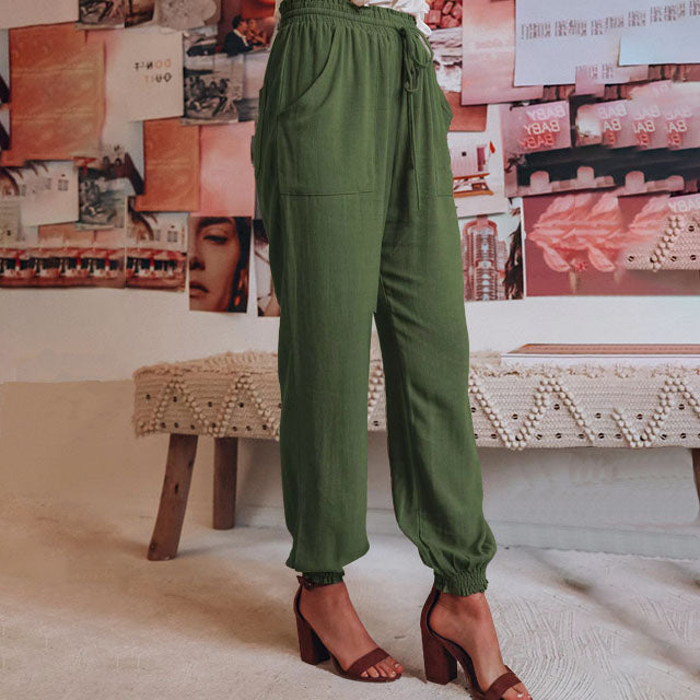 Elegante Jogginghosen mit Kordelzug Kaeli – Bild 15