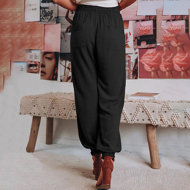 Elegante Jogginghosen mit Kordelzug Kaeli – Bild 4