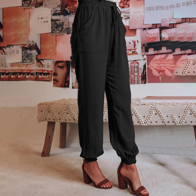Elegante Jogginghosen mit Kordelzug Kaeli – Bild 3