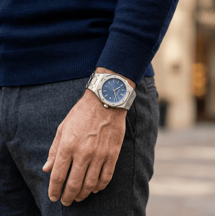 Aurel™ | Feine Quarzuhr mit Edelstahlarmband