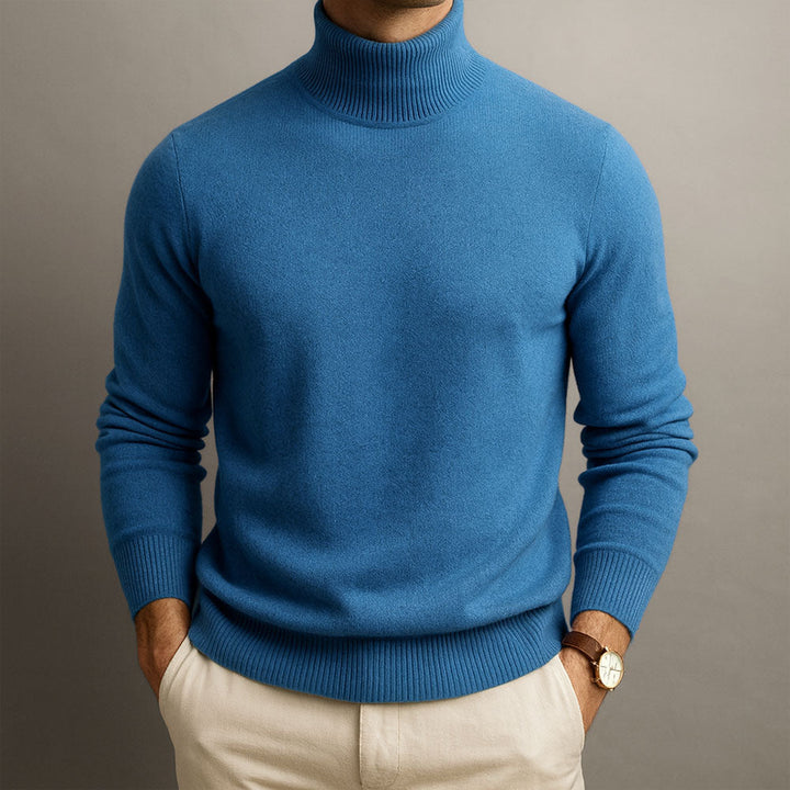 Herren Pullover mit Stehkragen Settimo – Bild 2