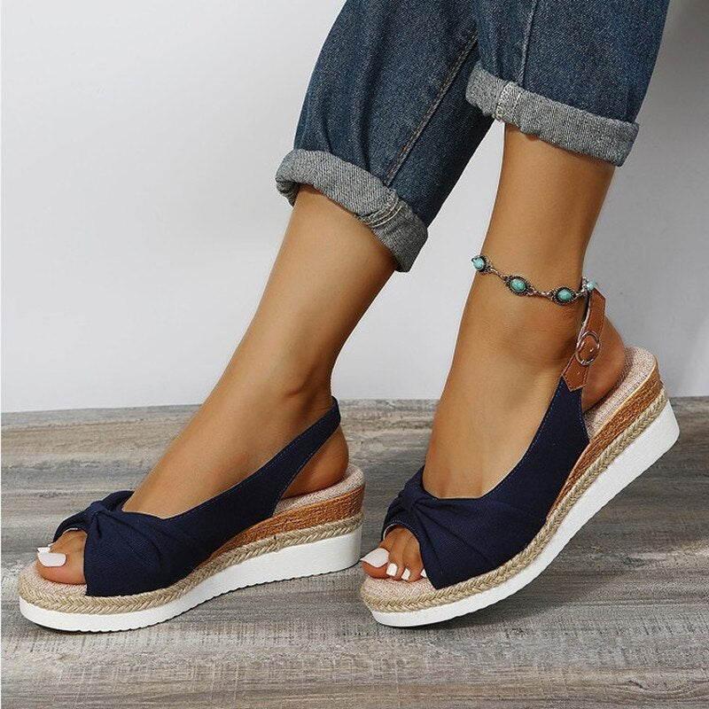 Orthopädische Peep-Toe Sandalen Candy – Bild 7