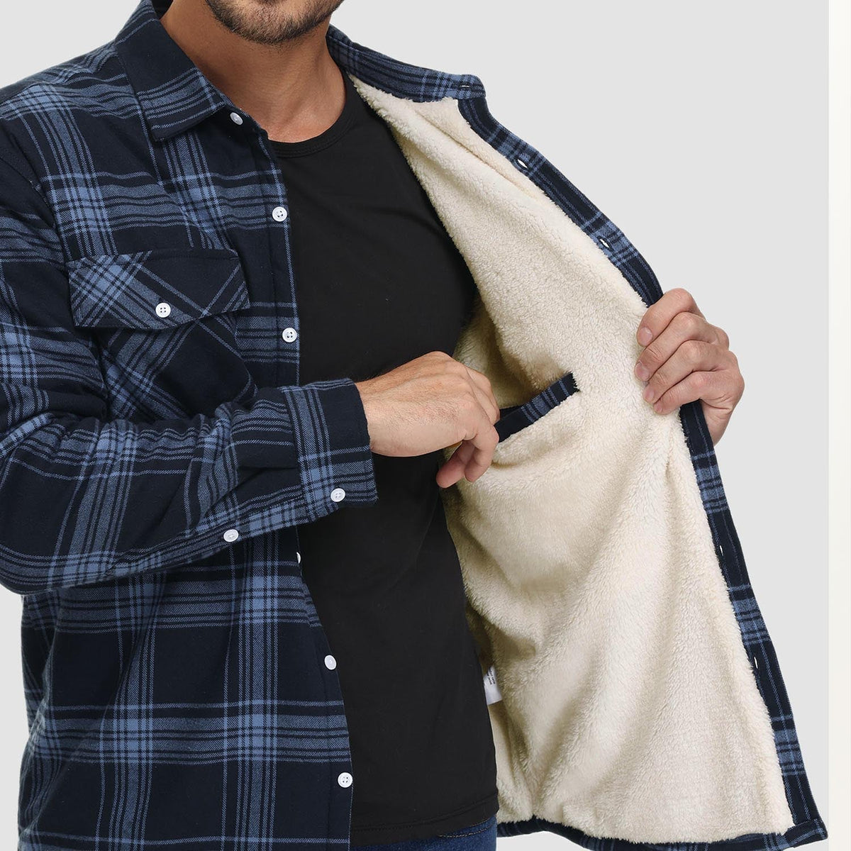 Herren Hemdjacke Cesare – Bild 13