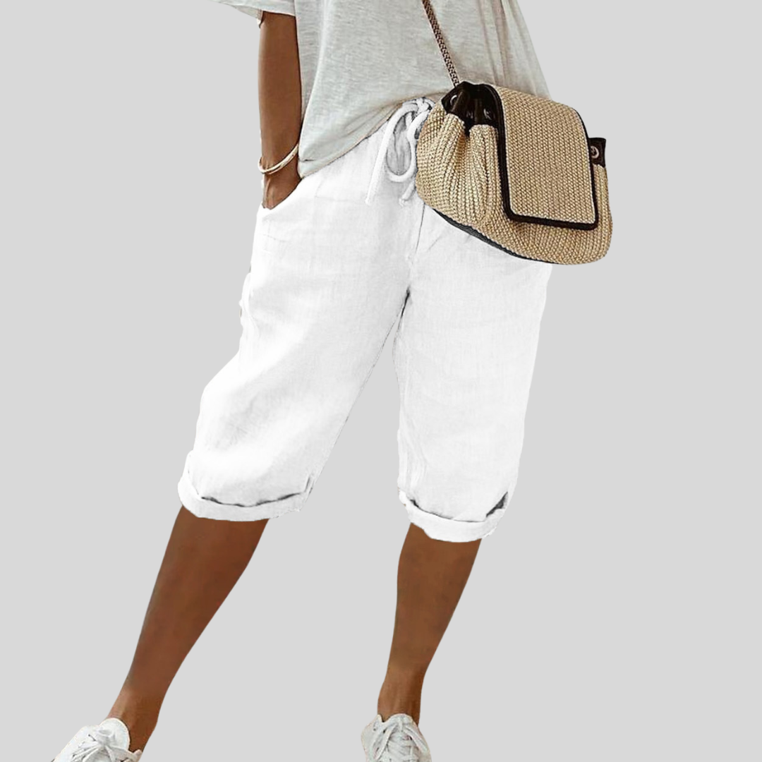 Elegante Fließende Shorts – Bild 4