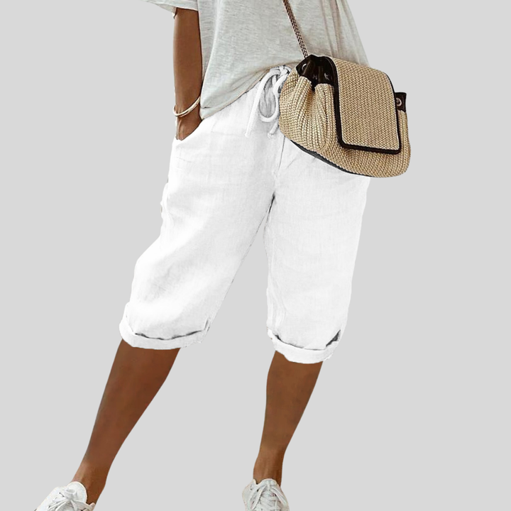 Elegante Fließende Shorts – Bild 4