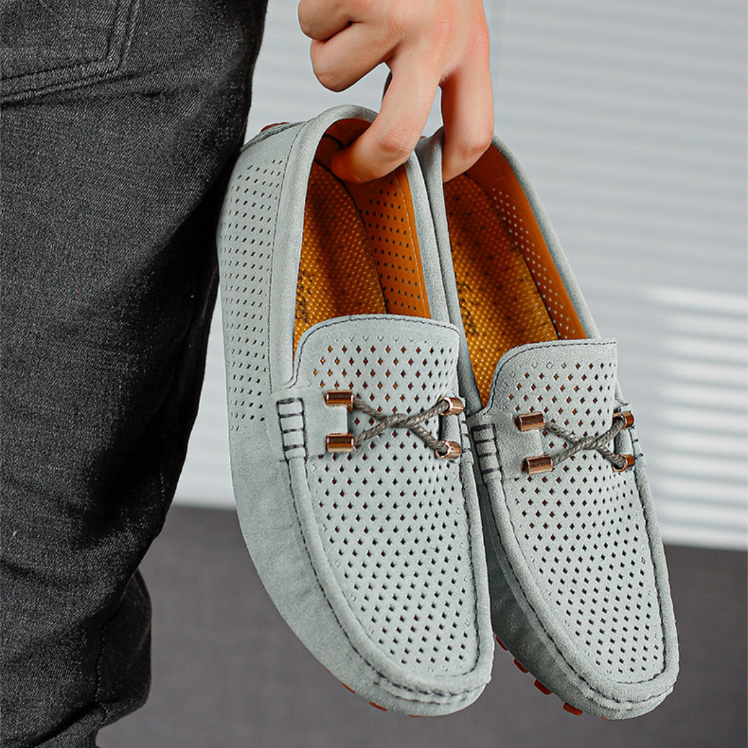 Cornelius™ | Atmungsaktive Loafer mit Lochmuster