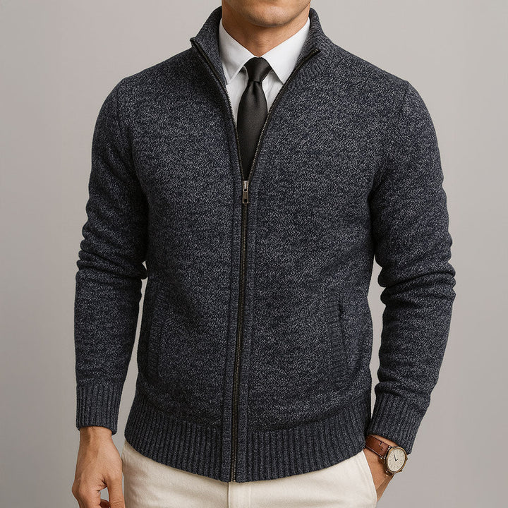 Maßgeschneiderter Wollcardigan Herren Gregorio – Bild 2