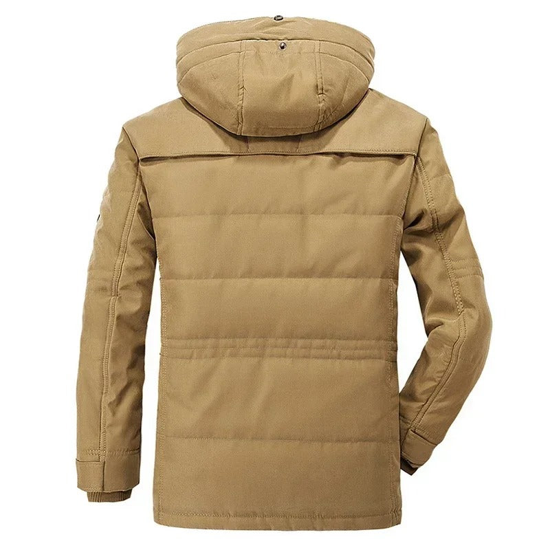 Gepolsterte Jacke mit Kapuze Sauro – Bild 6
