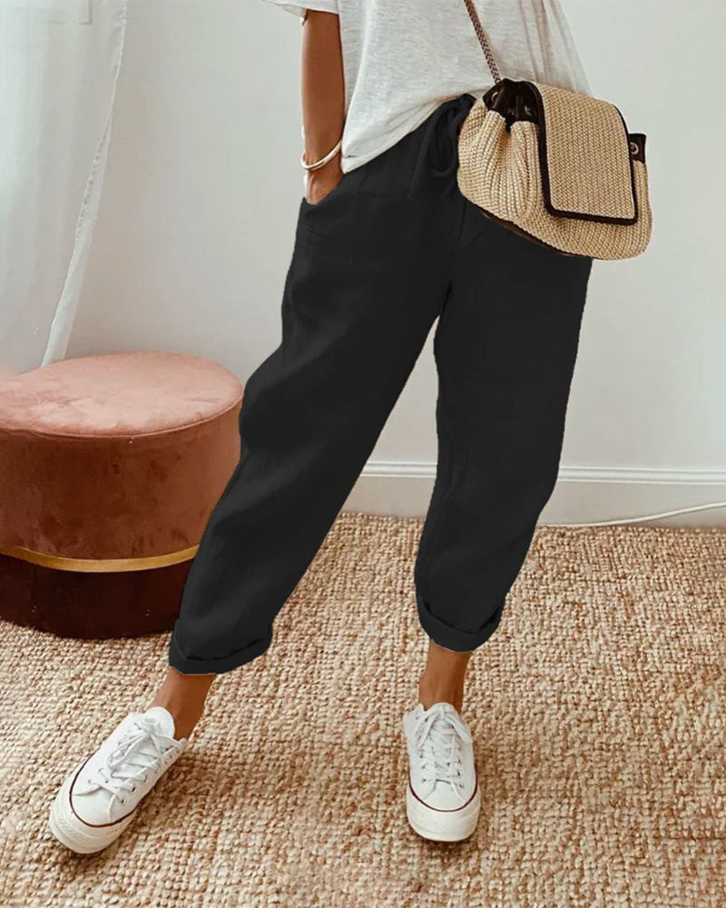 Elegante Bequeme Hose – Bild 3