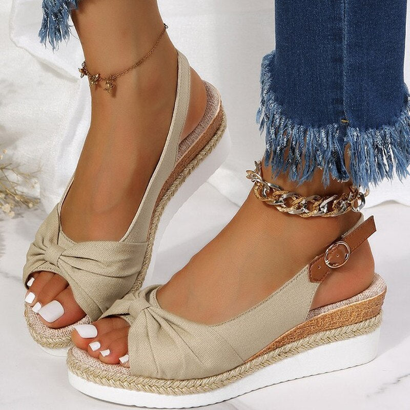 Orthopädische Peep-Toe Sandalen Candy – Bild 4