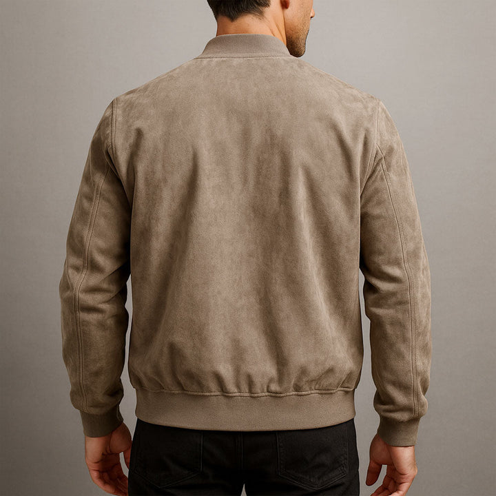 Handgefertigte Wildlederjacke Herren Valerio – Bild 6