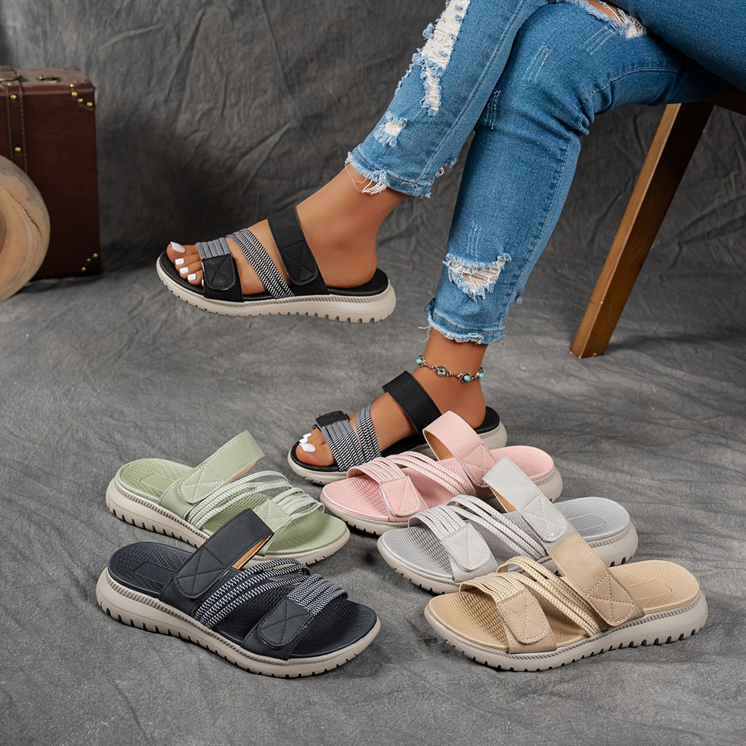 Sportliche Komfort-Sandale mit Plateausohle Cleo – Bild 13