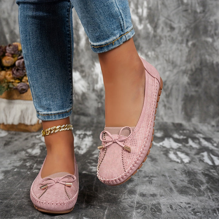 Weiche Komfort-Loafer mit zarter Schleife Sabine – Bild 7
