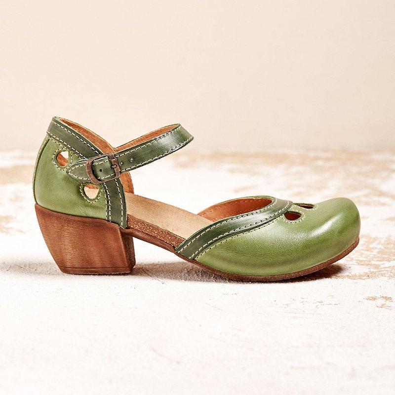 Orthopädische Sandalen mit niedrigem Absatz Laisy – Bild 3