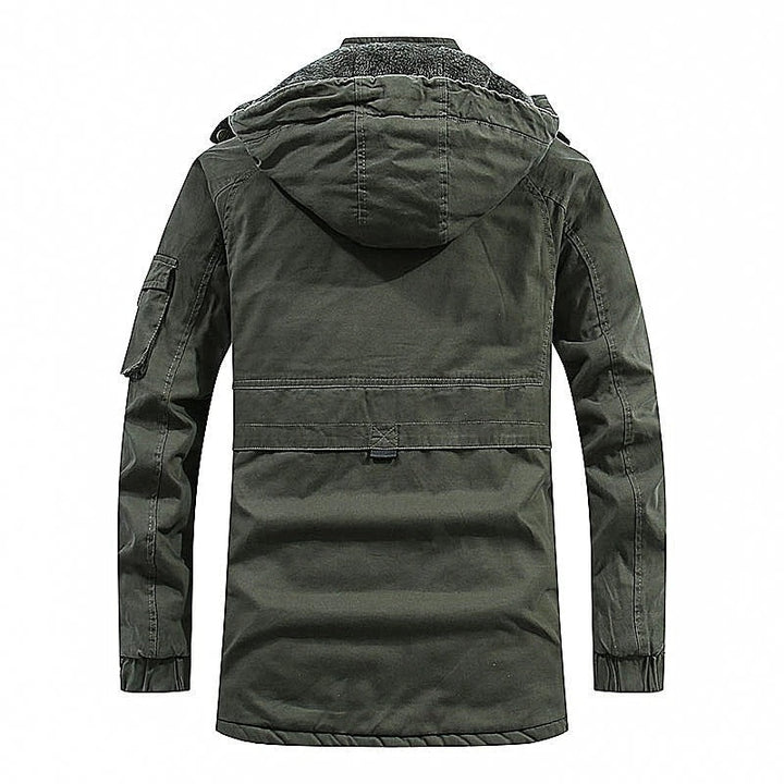 Gefütterte Sherpa Kapuzenjacke Tito – Bild 2