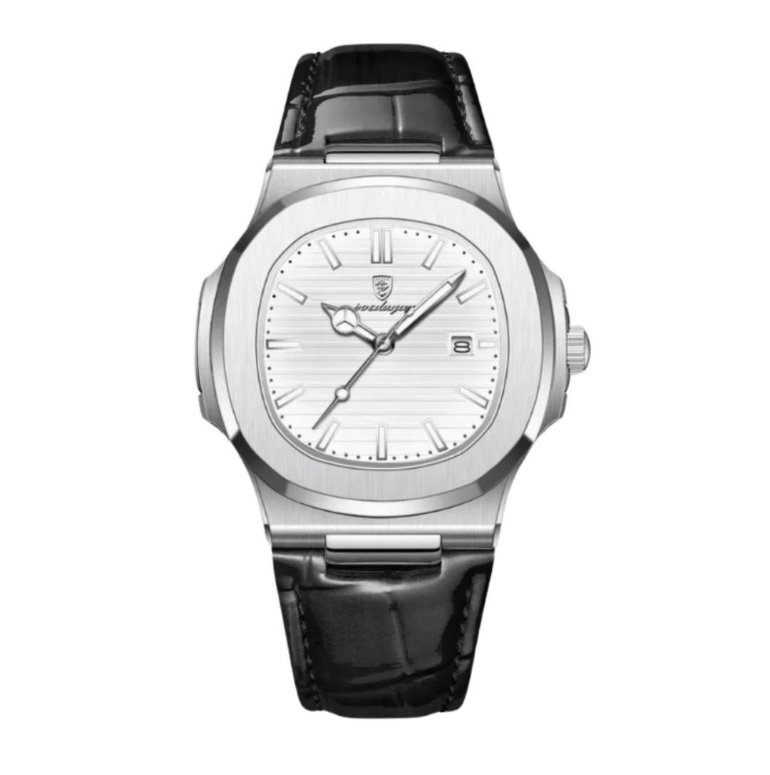 Friedrich™ | Klassische Quarzuhr Edelstahl