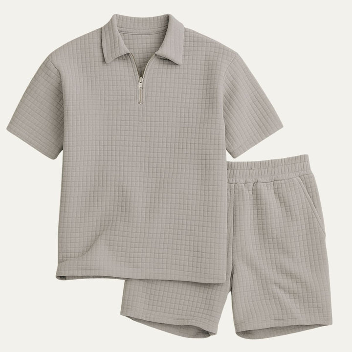 Nico™ | Leichtes Sommer-Set Polo & Shorts