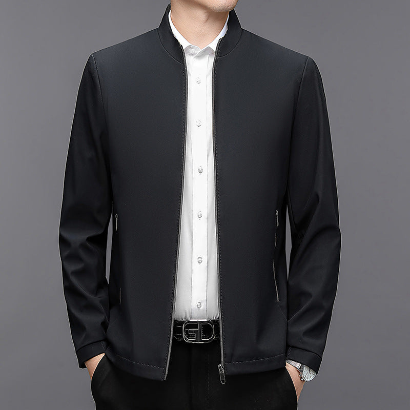 Herrenjacke mit Stehkragen Davide – Bild 3