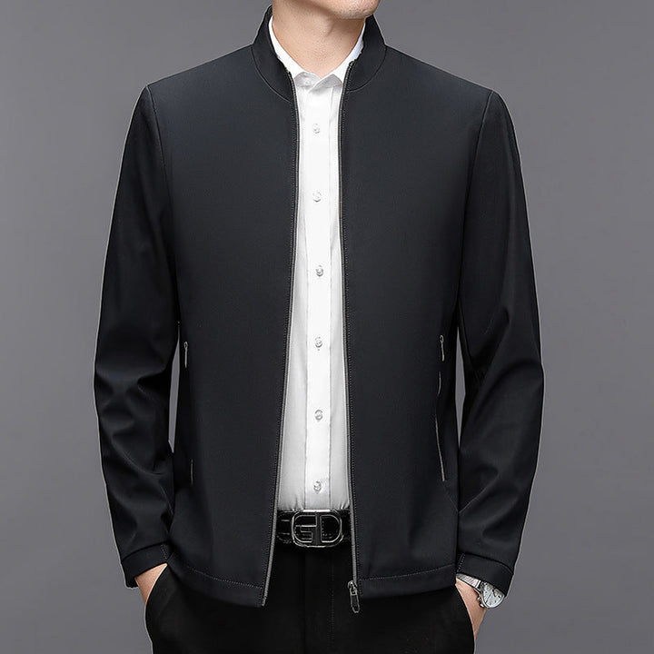 Herrenjacke mit Stehkragen Davide – Bild 3